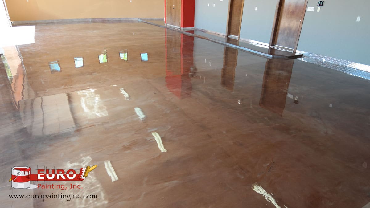 3D Metallic Floor3D Euro Metallic Epoxy Floor System