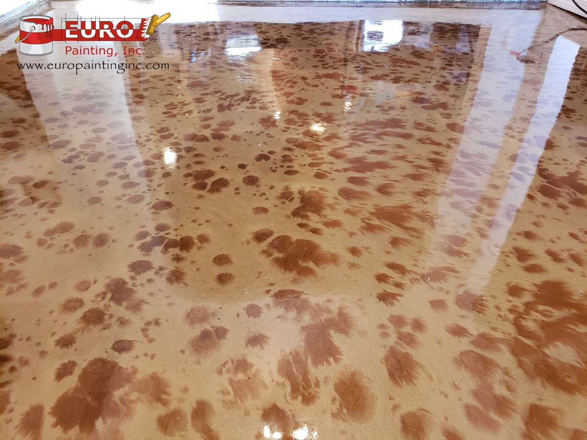 3D Euro Metallic Epoxy Floor System