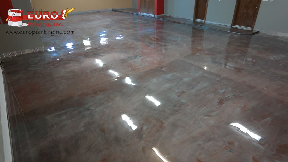 Euro Painting, Inc. 3D Euro Metallic Floor System