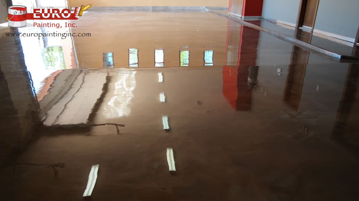 Euro Painting, Inc. 3D Euro Metallic Floor System