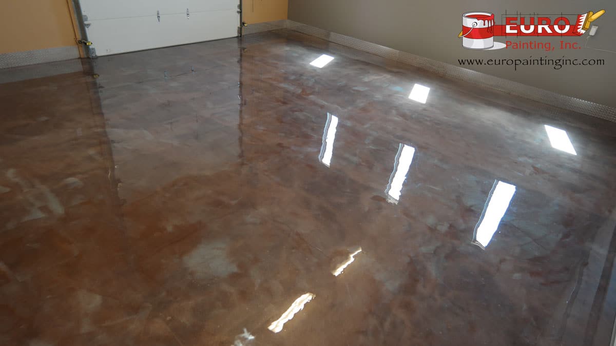 Euro Painting, Inc. 3D Euro Metallic Floor System