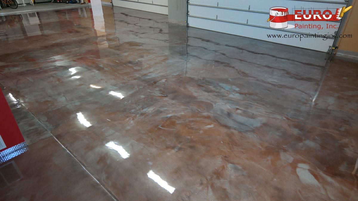 Euro Painting, Inc. 3D Euro Metallic Floor System