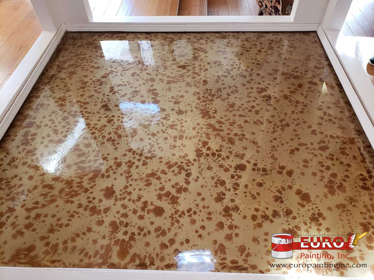 3D Euro Metallic Epoxy Floor System